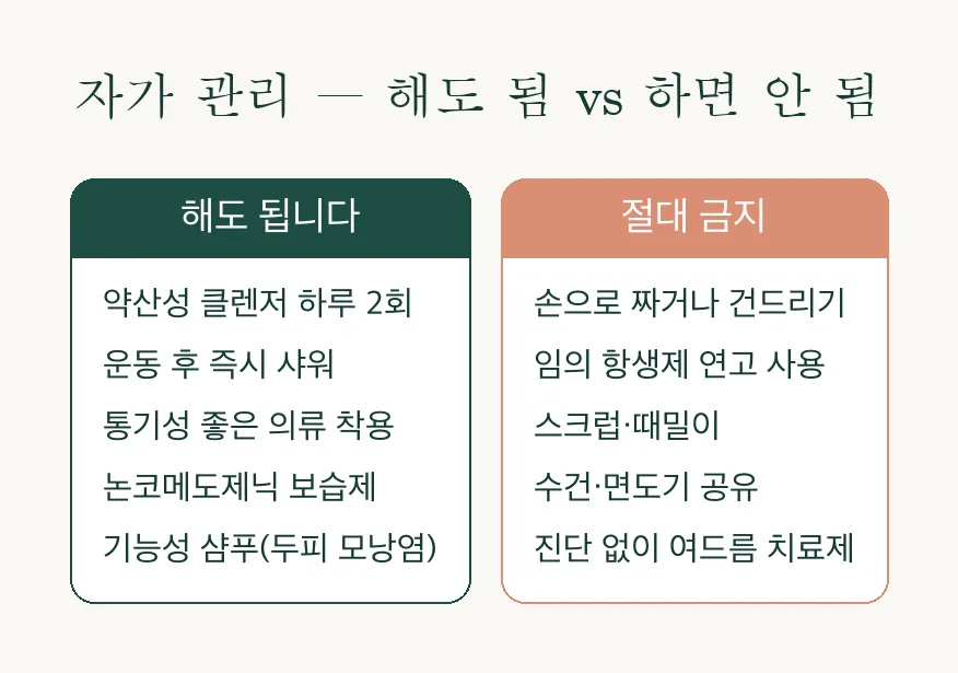 모낭염 vs 여드름, 어떻게 구분할까요? 원인부터 치료까지 알아보기 관련 이미지 4